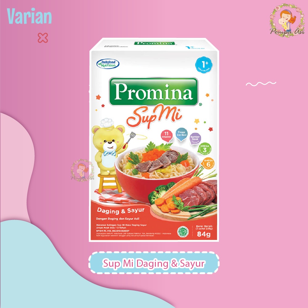 Promina Sup Mie Daging Dan Ayam Sayur Makanan Sehat Untuk Bayi 1 Tahun Keatas By Mallpompaasi