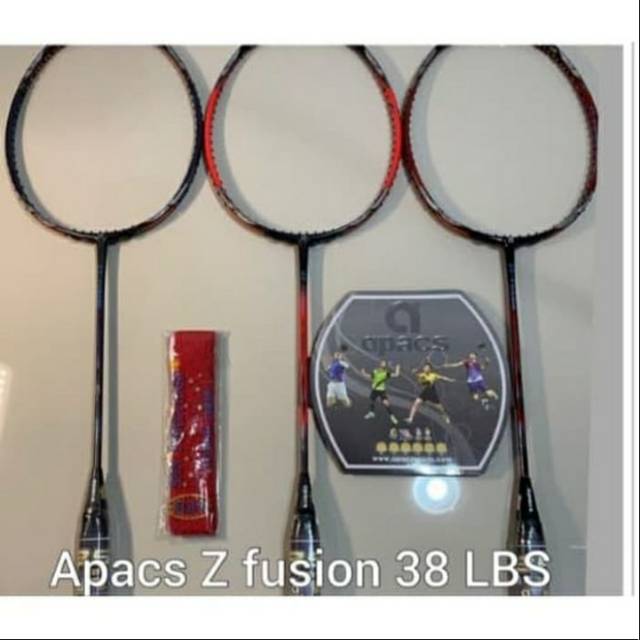 Raket badminton APACS Z FUSION Low vibration 35 LBS / 5U-G2 ORIGINAL
