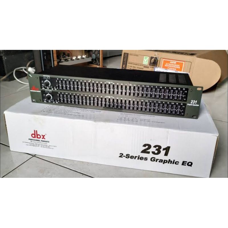 Equaliser Dbx 231