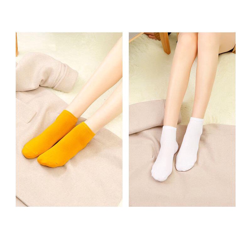 MurmerOfficial Kaos kaki wanita motif love Pendek logo Lucu Socks Fashion Wanita Korea Import R138 KK019