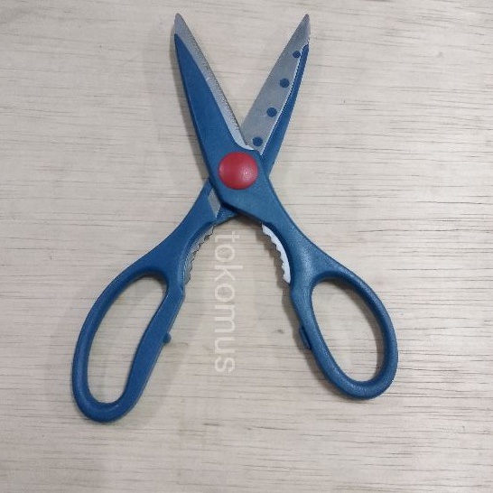 GUNTING DAPUR DAGING IKAN SAYUR SERBAGUNA MULTIFUNCTION KITCHEN SCISSORS GUNTING MAKANAN