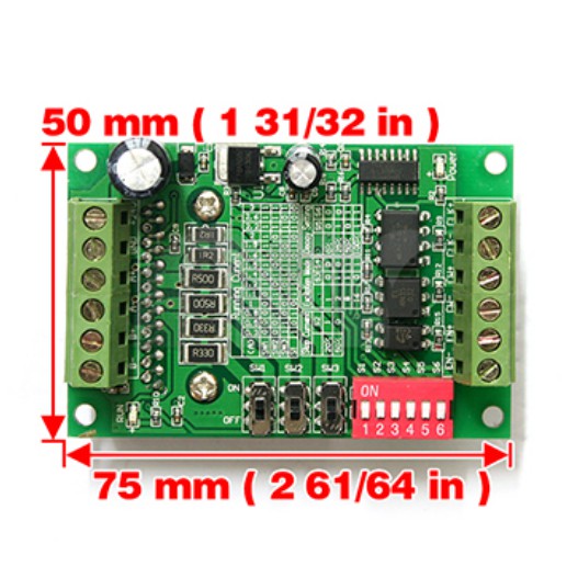 1 Axis Controller Stepper Motor Drivers TB6560 3A Driver Board CNC