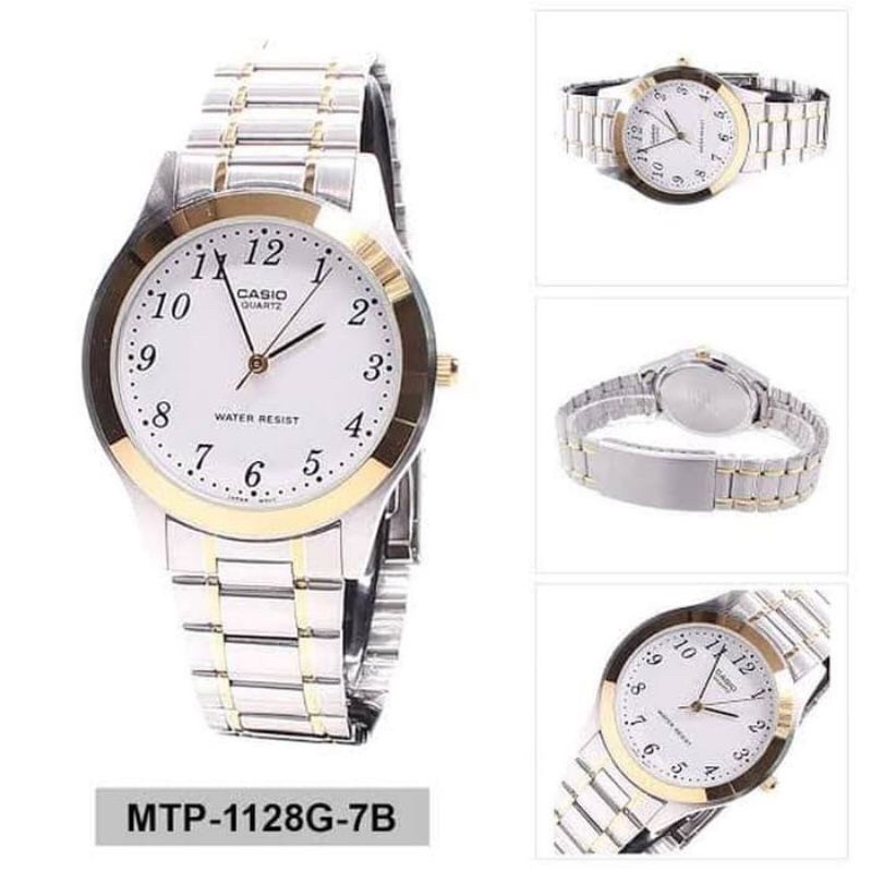 Casio Mtp-1128G-7Brd / Mtp1128G-7Brd Jam Tangan Original GARANSI RESMI CASIO