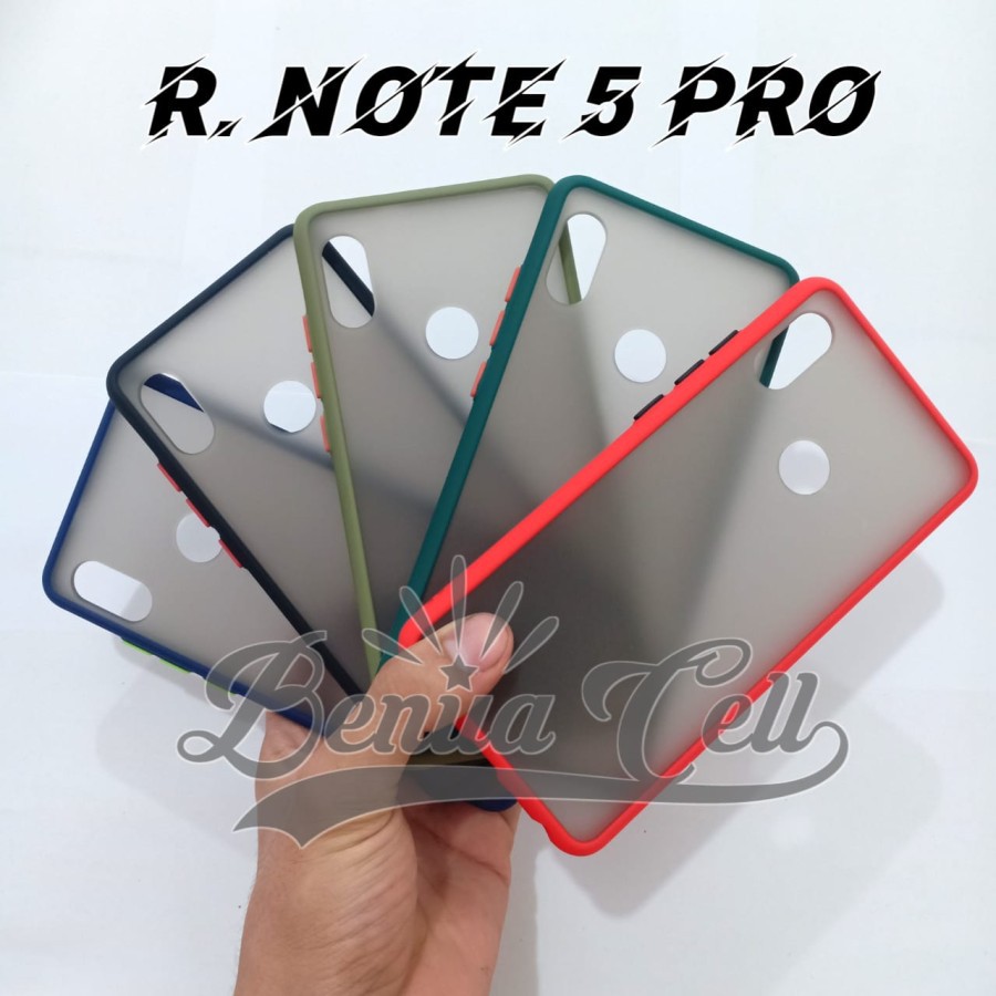 SOFTCASE REDMI NOTE 5 - CASE MATTE FULL COLOUR XIAOMI