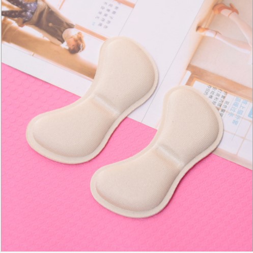 4D Soft Heel Cushion Bantalan Pelindung Tumit Insole Sepatu Anti Lecet Sepatu sol High Heels