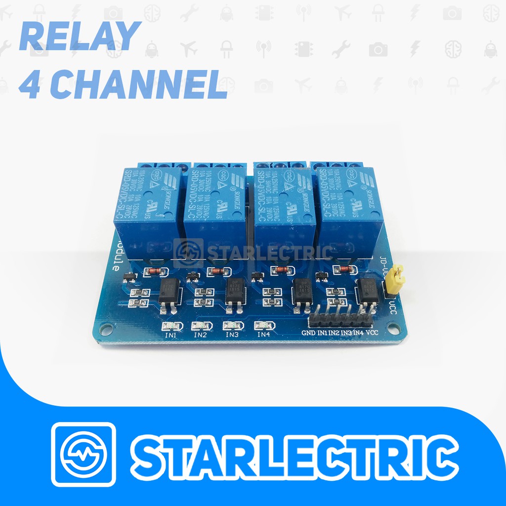 Relay 5V 4 Channel Module