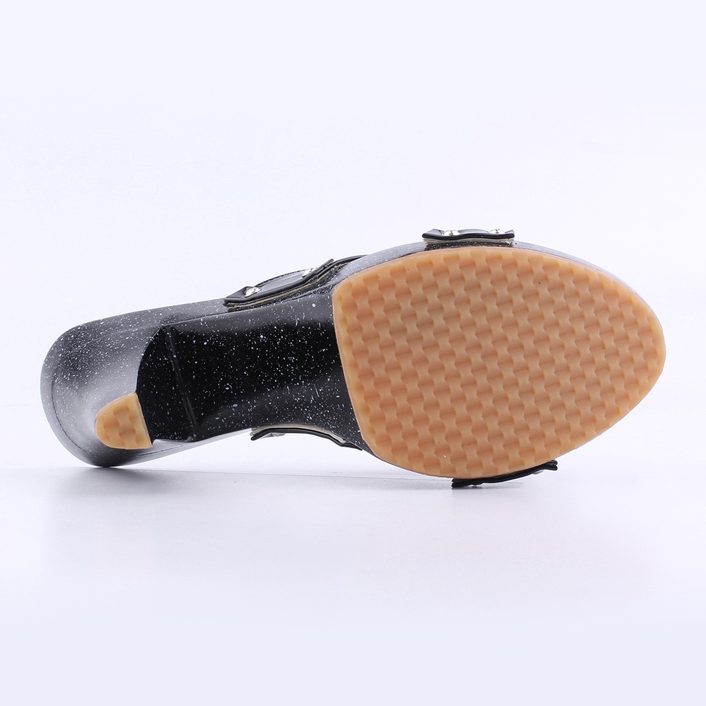 BIG SIZE - Sandal Pesta Wanita Heels Clog Elegan Sendal Formal Resmi Cewe Ukuran Kaki Besar Jumbo