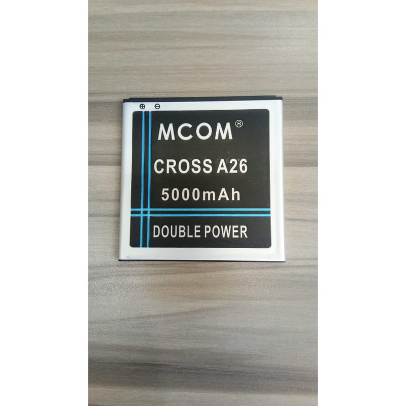 Battery Batre Baterai Double Power Mcom Cross Evercoss A26 A12