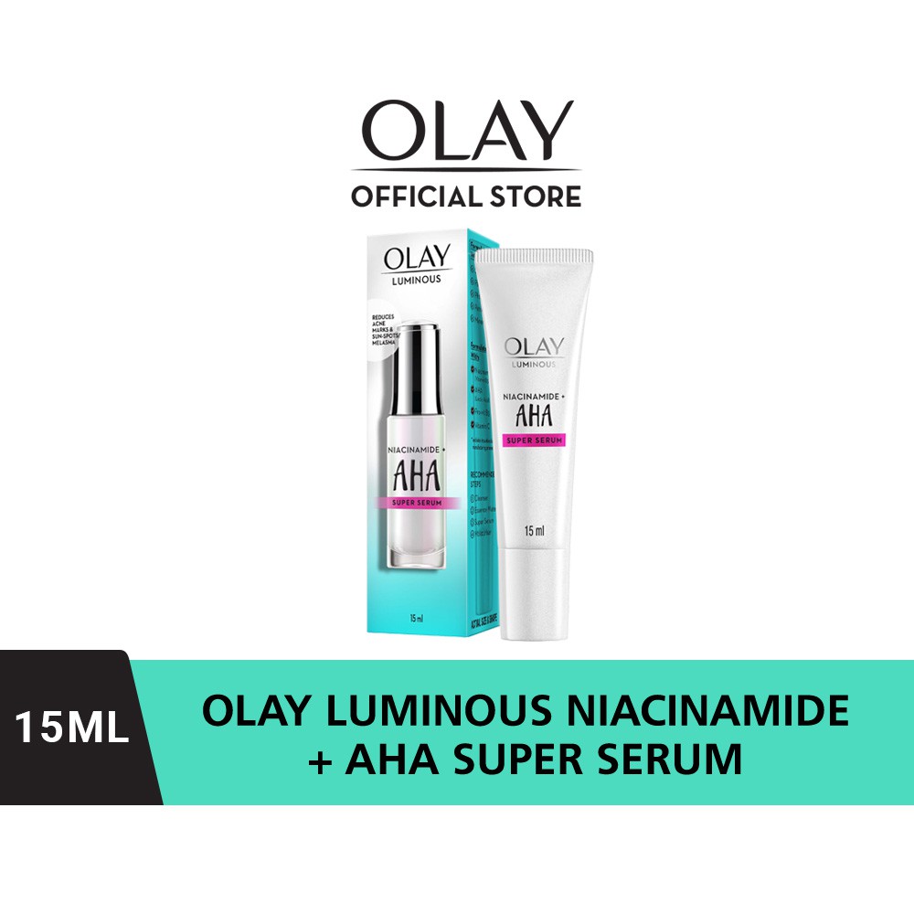 OLAY Luminous Niacinamide + AHA Super Serum 15ml