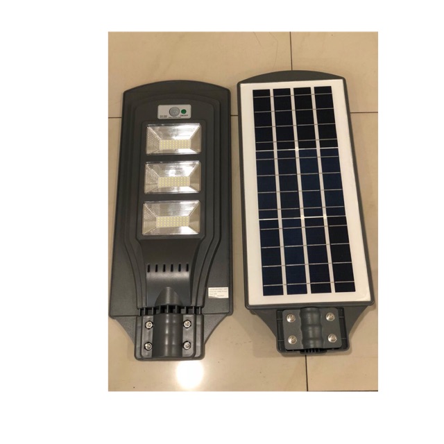  Lampu  jalan led solar sel panel  surya  all in one 60w 60 