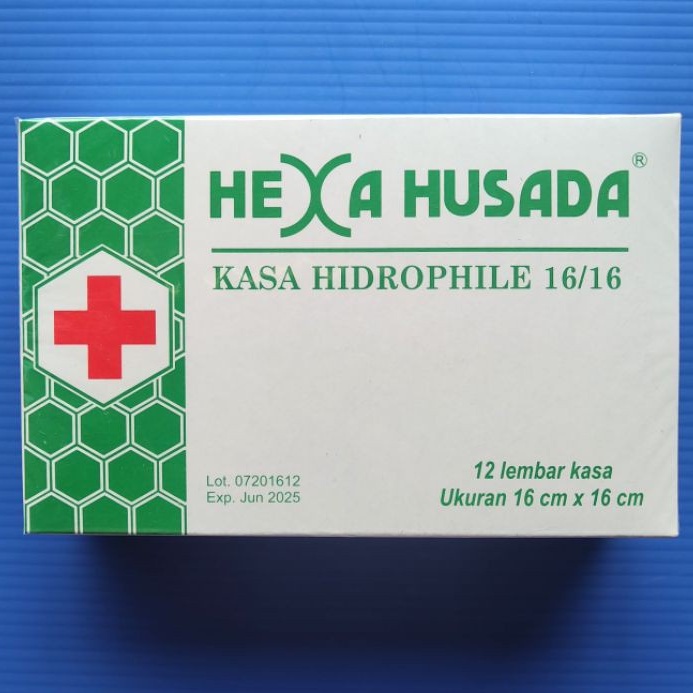 Hexa Husada Kasa Steril Hidrophile 16x16 cm isi 12 lembar