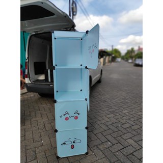 Lemari Pakaian Plastik Portable 1 x 4 Shopee Indonesia Lemari Pakaian Plastik Portable 1 x 4 Shopee Indonesia