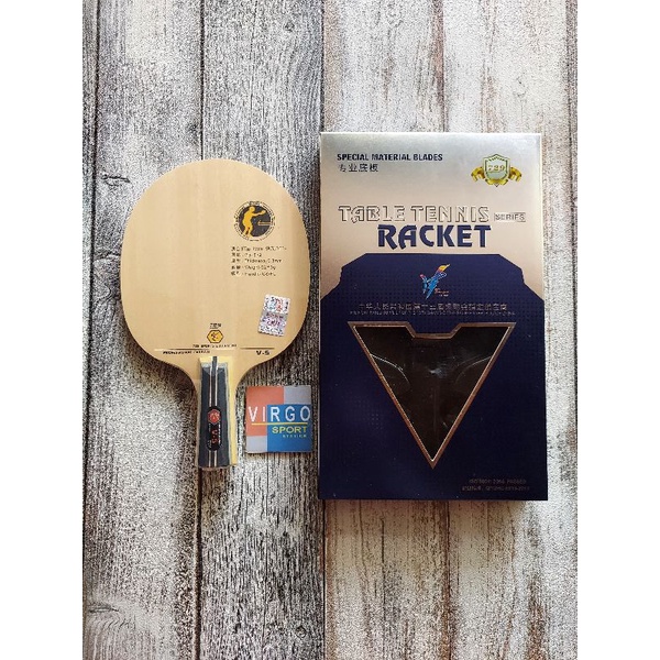 Friendship 729 V5 Cs Carbon Penhold kayu blade bet pingpong 100%ORIGINAL