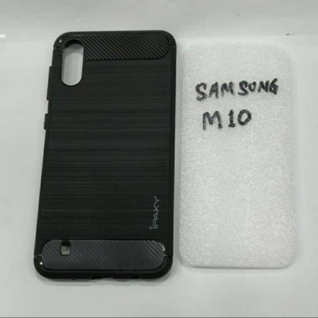 karet SAMSUNG M10 softcase ipaky SAMSUNG M10 silikon karet hitam