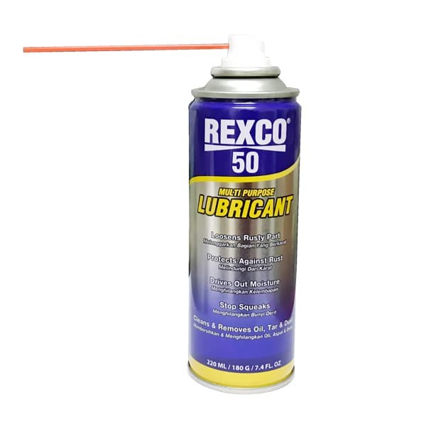 Rexco 50 Pelumas Serba Guna Anti Karat Multi Lubricant Purpose 220ml