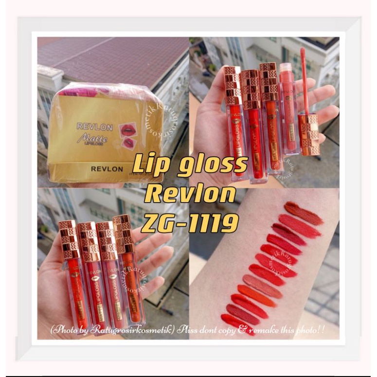 [PER 12 PCS] LIP GLOSS / LIPGLOSS REVLON MATTE NO.ZG-4003