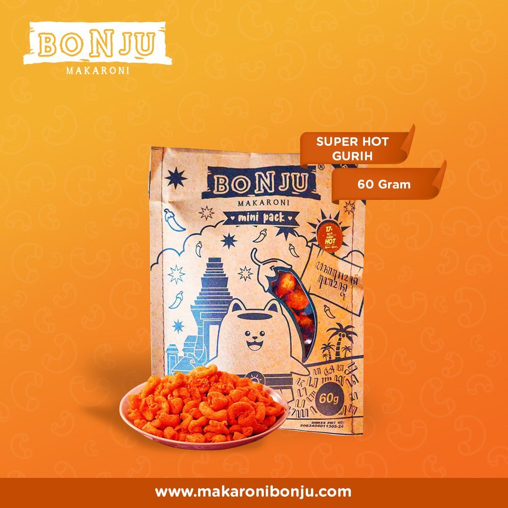 Makaroni Pedas Cemilan Makanan Ringan Jajanan Makaroni Bonju Makroni Rasa Pedas Gurih Jajan Murah Jadul Macroni Macaroni Makarun Bantet Bantet Pedas Hot Mateng Daun Jeruk Kiloan 60 Gr Kecil