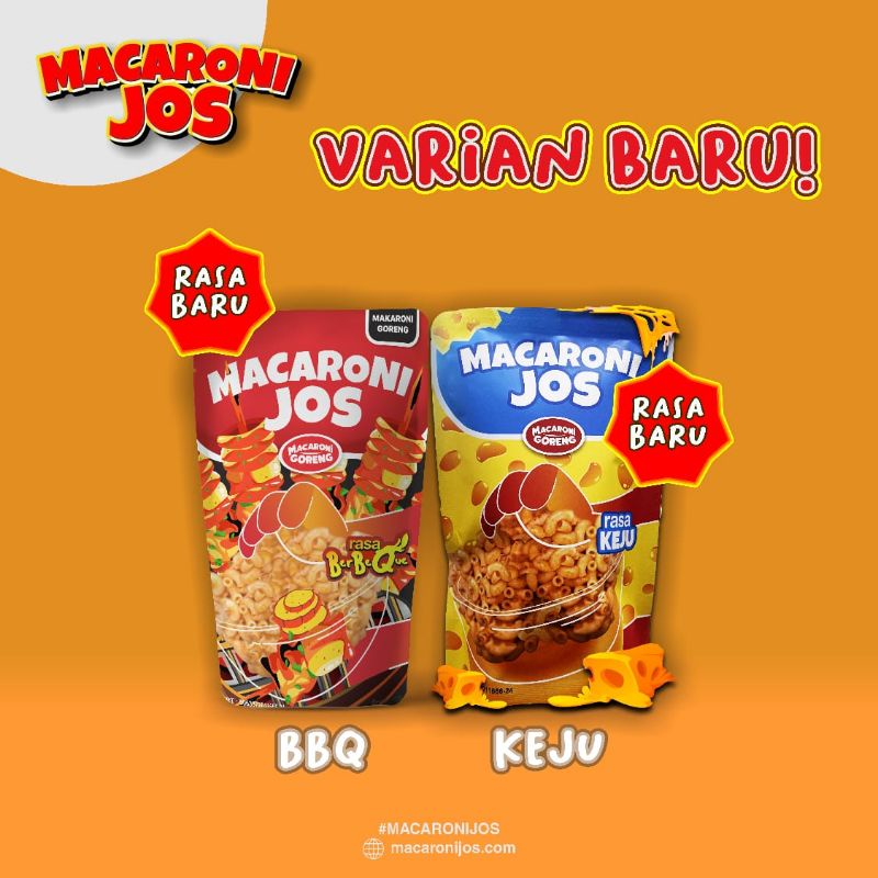 Macaroni Jos Varian Lengkap