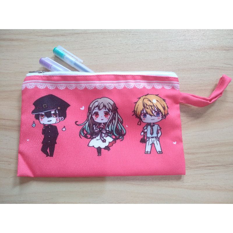 

Jibaku Shounen Hanako kun Pouch Fanmerch merch by kyna__y