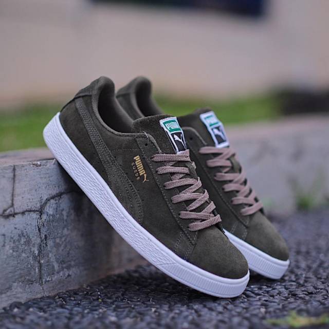 PUMA SUEDE GREEN ARMY