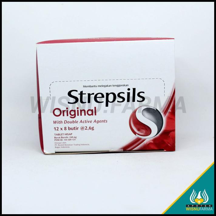 

Permen Strepsil Original 12*8 Box