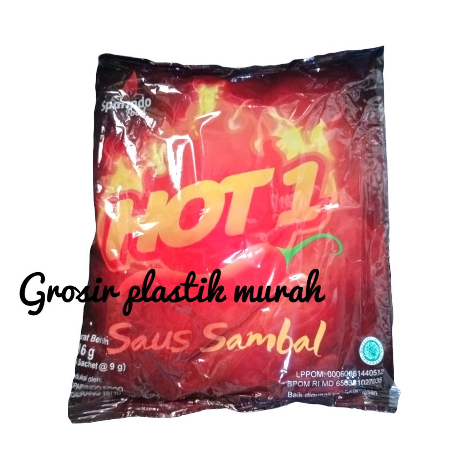 

GPM || SAOS SAMBAL SACHET HOT 1 ISI 25 SACHET