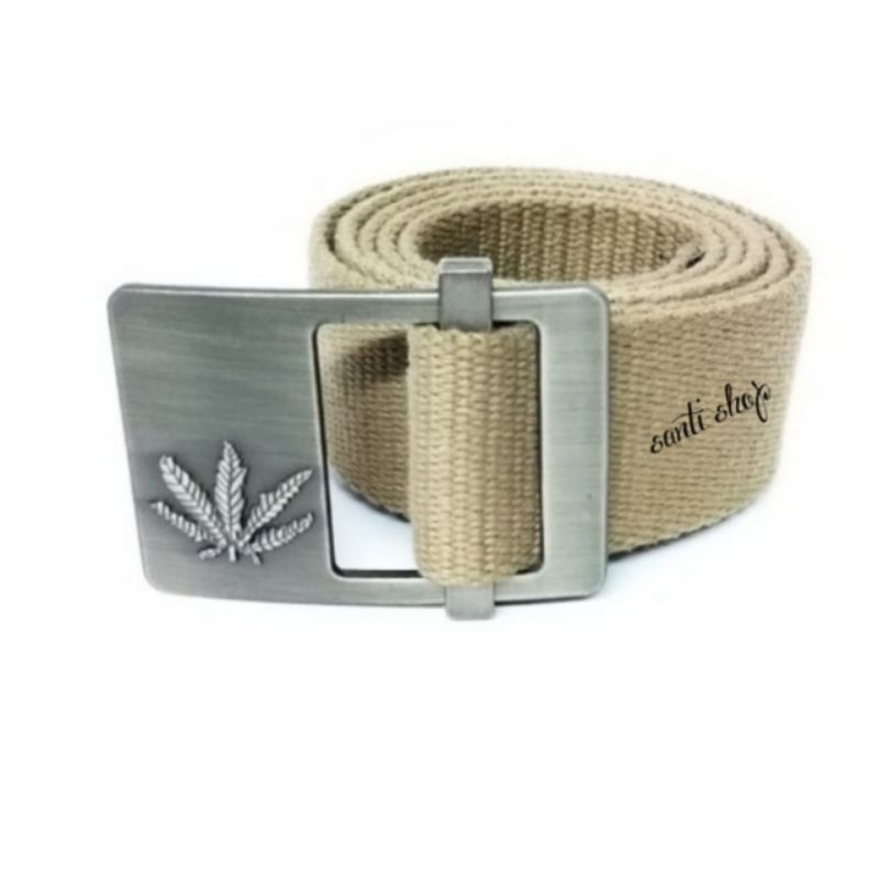 Ikat Pinggang Pria Canfas Rastafara Belt Ikat Pinggang Pria Tactical