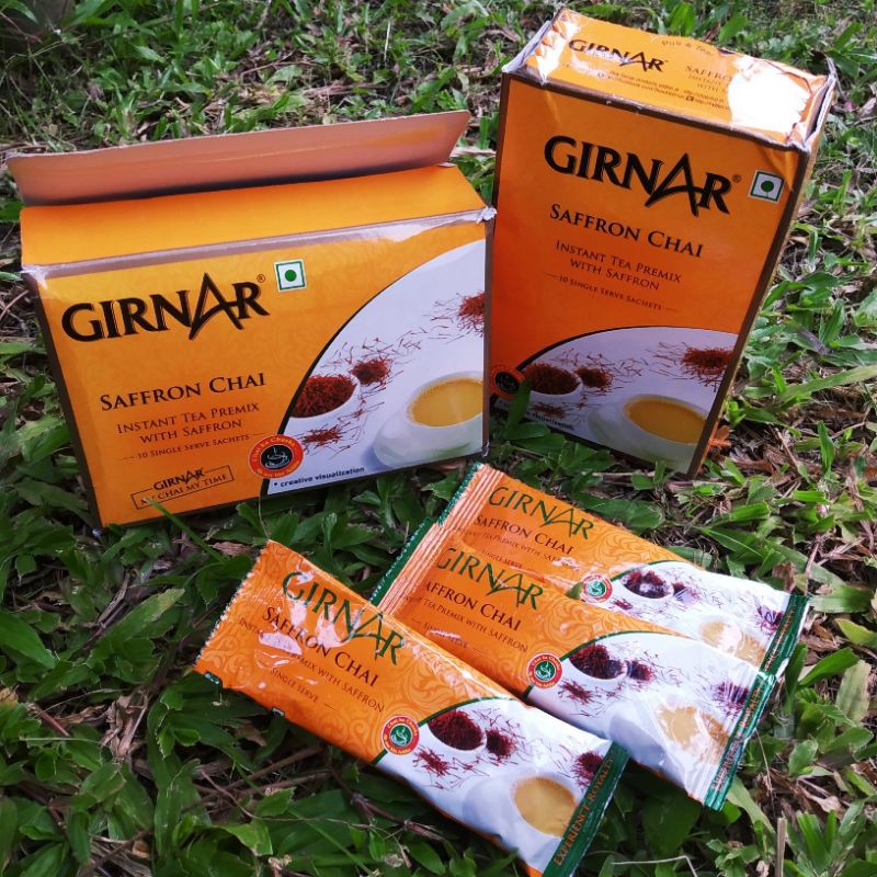 

Girnar Saffron Chai / Teh Saffron India instant