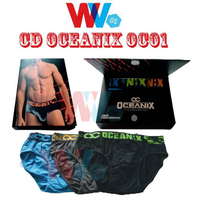 CD OCEANIX Premium High Quality karet boxer isi 3 OC01
