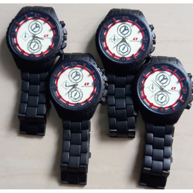 JAM TANGAN PRIA RANTAI DOF /JAM RANTAI STAINLESS STELL