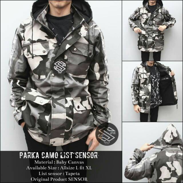 Kang Daniel Wanna One Suga BTS Taeyong NCT Korean Kpop / Sensor Jaket Parka Justine Stell Series