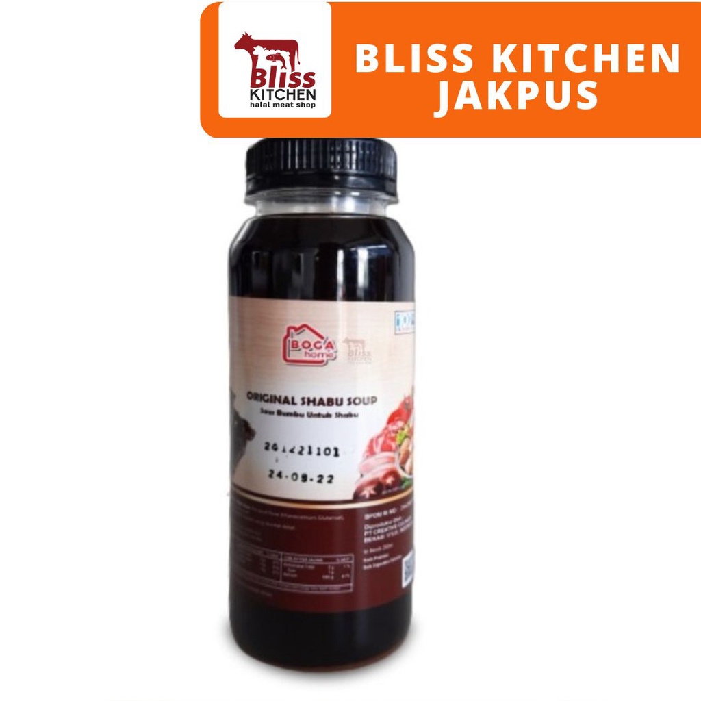 

Original Shabu Soup Based / Konsentrat Sup Shabu-Shabu 250ml