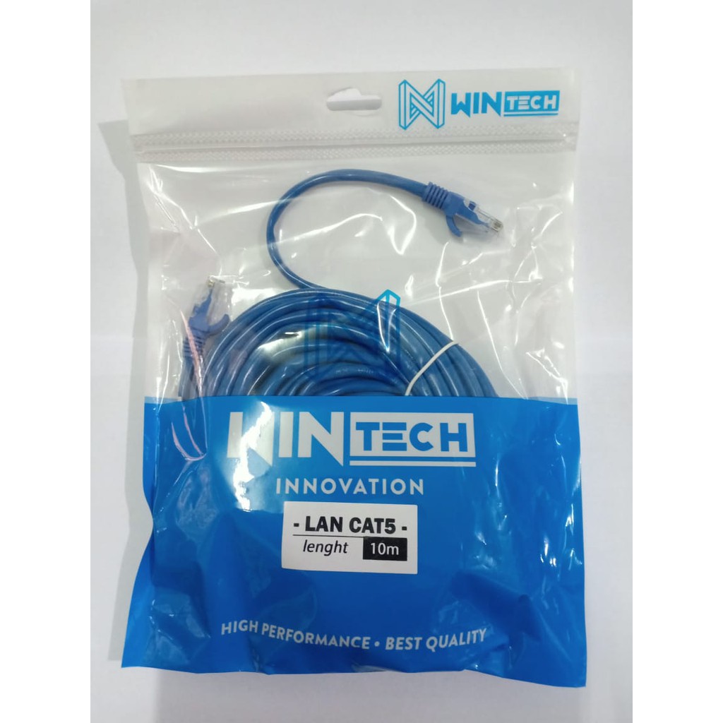 Kabel LAN 10 Meter + RJ-45
