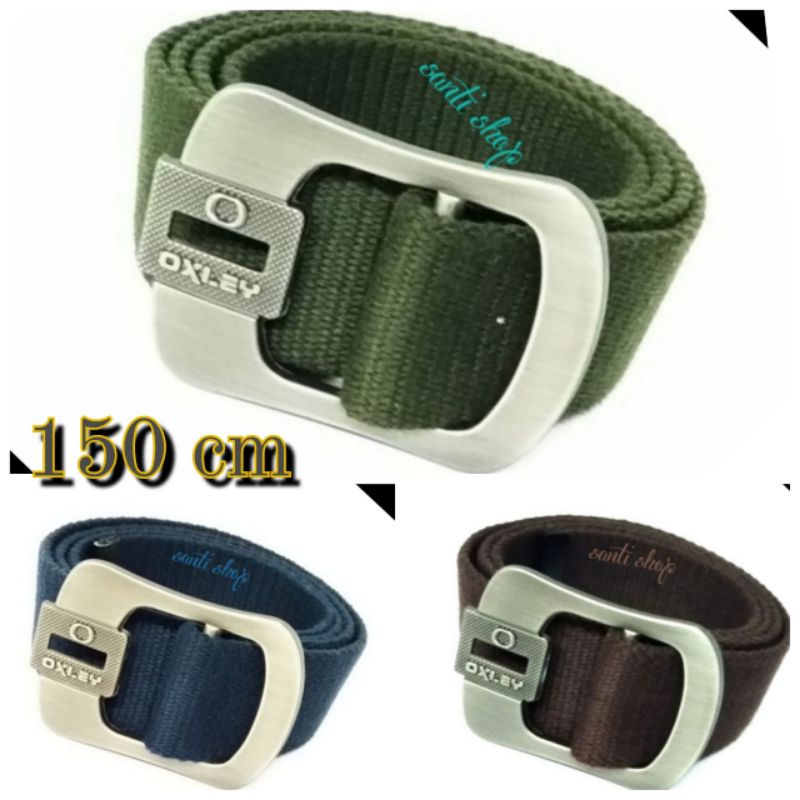 Ikat Pinggang/Belt Pria Wanita Tactical Cotton Kanvas OXLEY