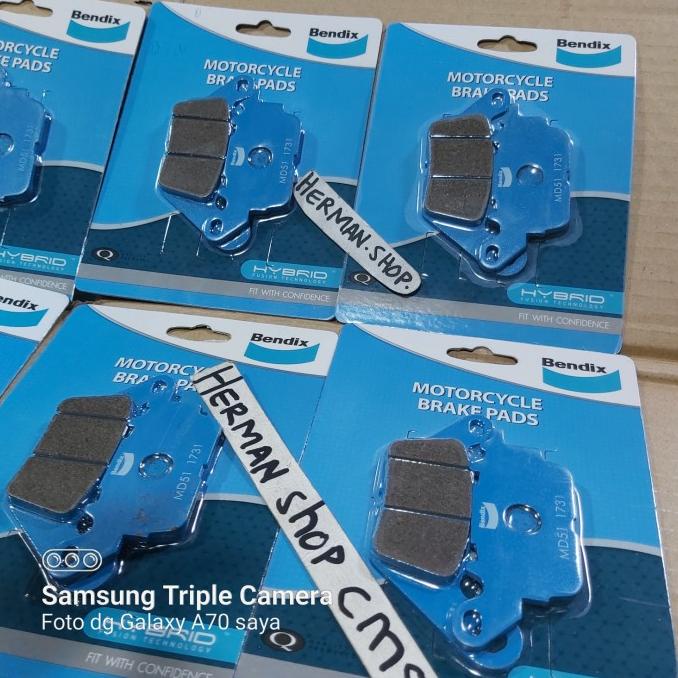 Kampas rem Bendix Depan Nmax Aerox Lexi M3 - Kampas rem depan Bendix acau11 Kualitas Baik