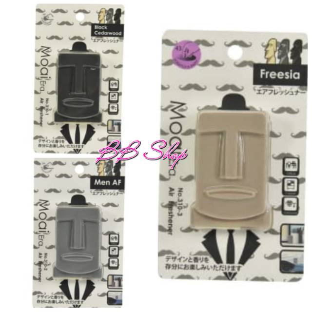 Flamingo Pengharum Mobil Moai Era - Car Freshener Moai Era