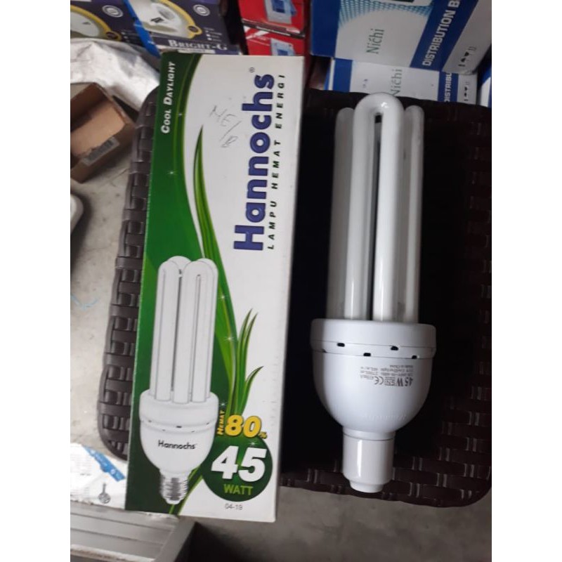 Hannochs Lampu Plc Jari 45 watt 4U jumbo (FREE BUBLE) di kota pontianak