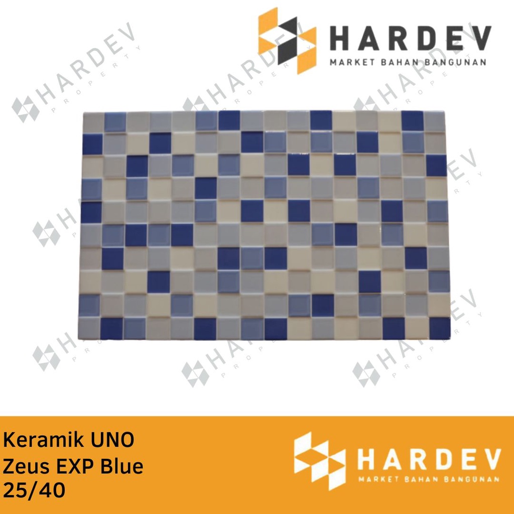 KERAMIK UNO 25x40 ZEUS BLUE