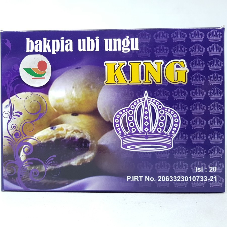 

KING BAKPIA UBI UNGU ISI 20pcs | BAPIA PIA KHAS JOGJA YOGYA JOGJAKARTA