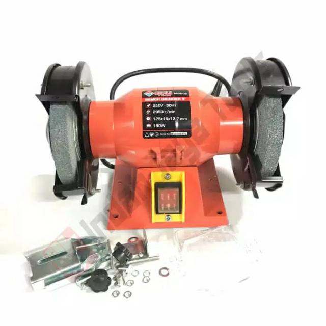 SPOT Mesin Gerinda Duduk 5 inch - Bench Grinder Duduk Gerinda
