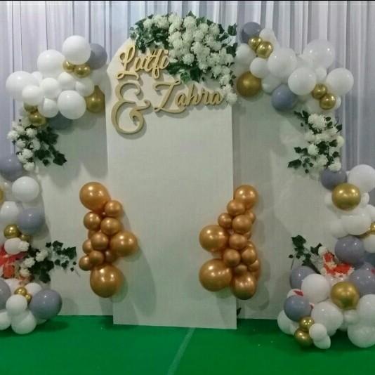 Dekor | Dekorasi Pernikahan Wedding Balon Styrofoam