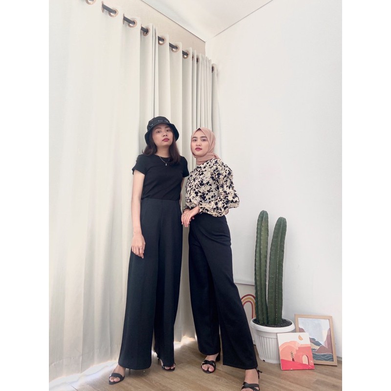 HIGHWAIST KULOT | REKOMENDASI NABILA ZIRUS CELANA KULOT BASIC PREMIUM TEBAL