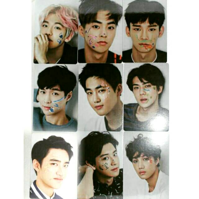 exo 2016 season greetings photocard