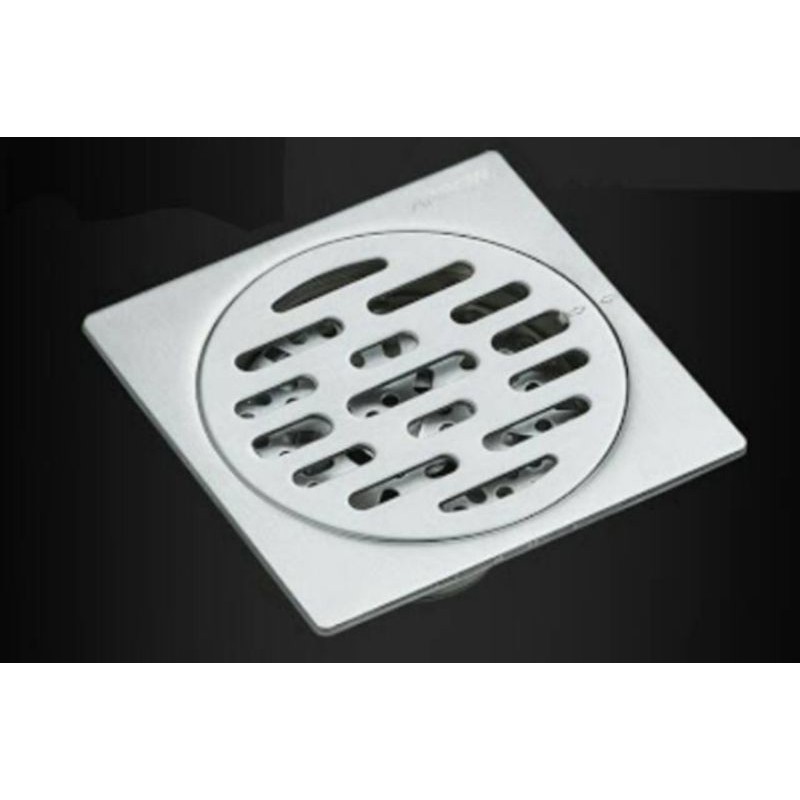 SARINGAN GOT ANTI BAU - FLOOR DRAIN KAMAR MANDI STAINLES STEEL KUNINGAN