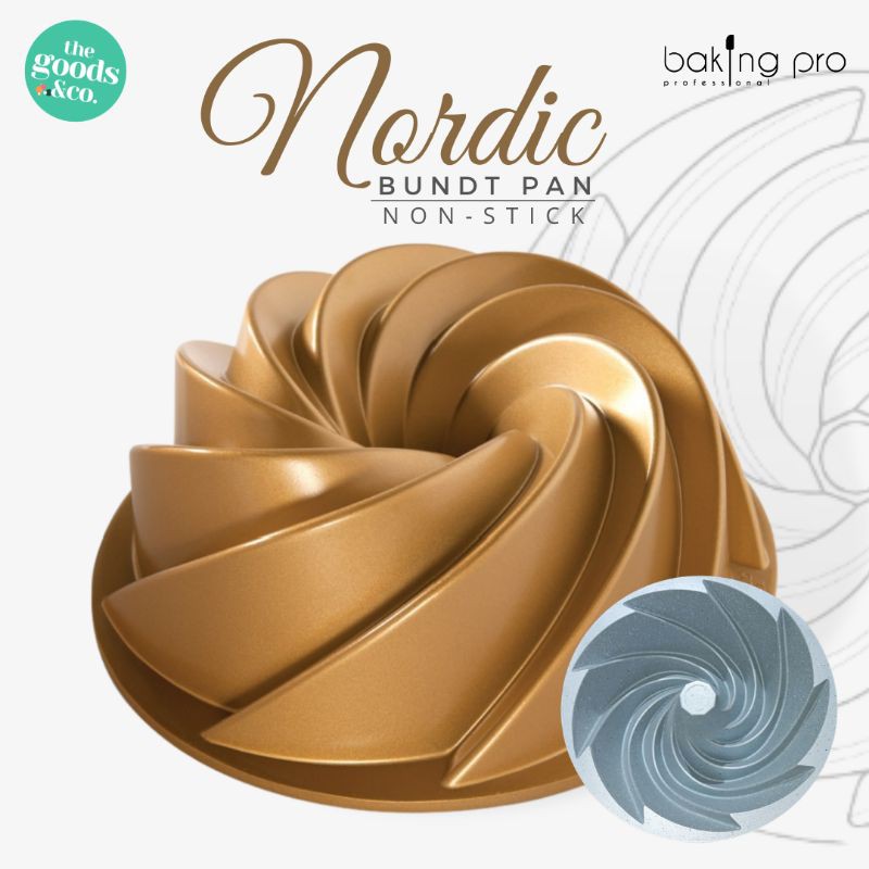 Loyang kue ANTI LENGKET bundt Marble baking pan loyang tulban