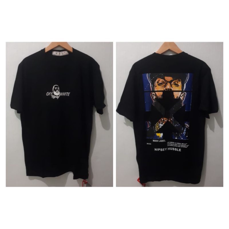 KAOS DISTRO OVERSIZE BRANDED OFF WHITE KUALITAS PREMIUM