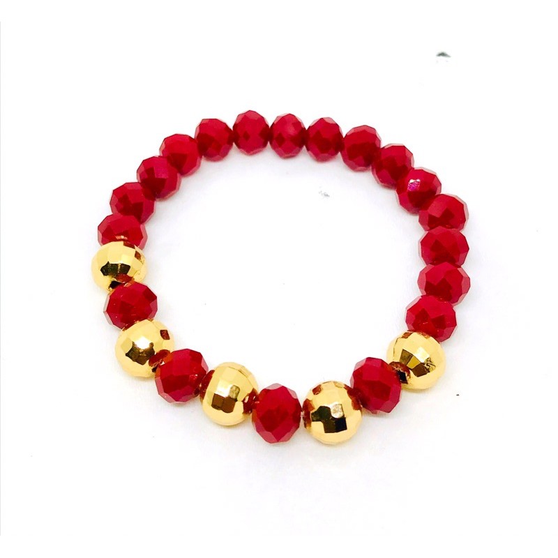 gelang wanita // gelang kristal // gelang lapis emas // perhiasan