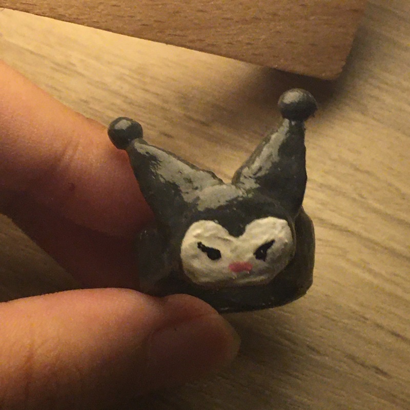 clay rings kuromi