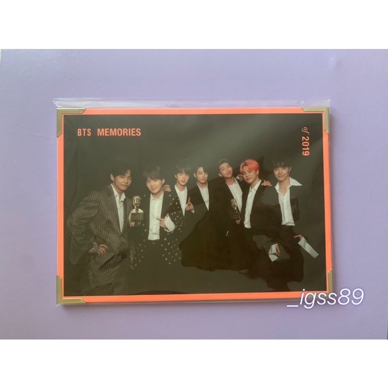 BTS POB Memories 2019 (Booked by Heidi)