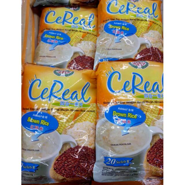 

Super instan cereal 20's